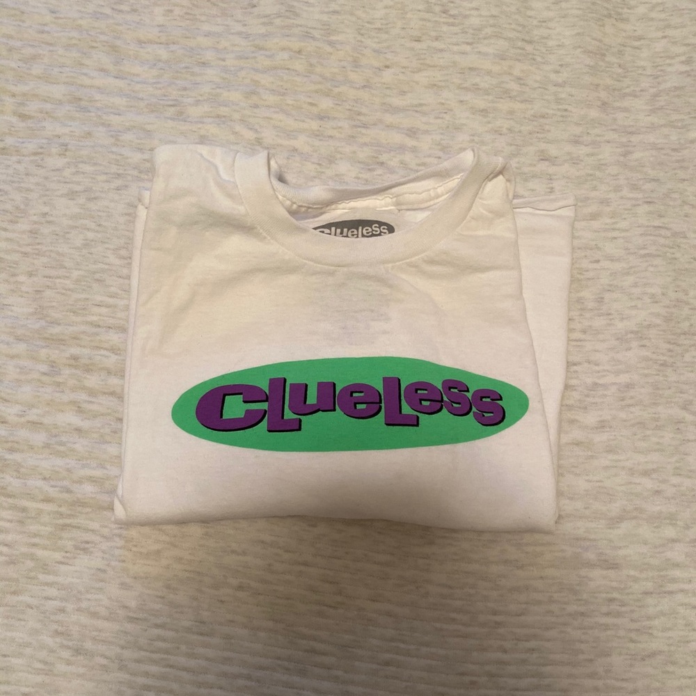 Vintage Clueless cropped tee